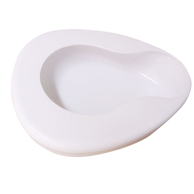 Thick Stable PP Bedpan Heavy Duty Smooth Countoured for Bed-Bound Patient